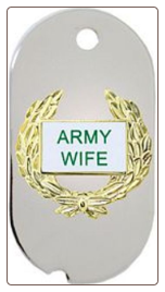 Dog Tag Emblem on Chain Dog Tag Emblem on Chain